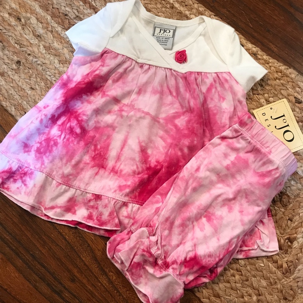 🌸JoJo Designs 2 Piece Tie Dye Set